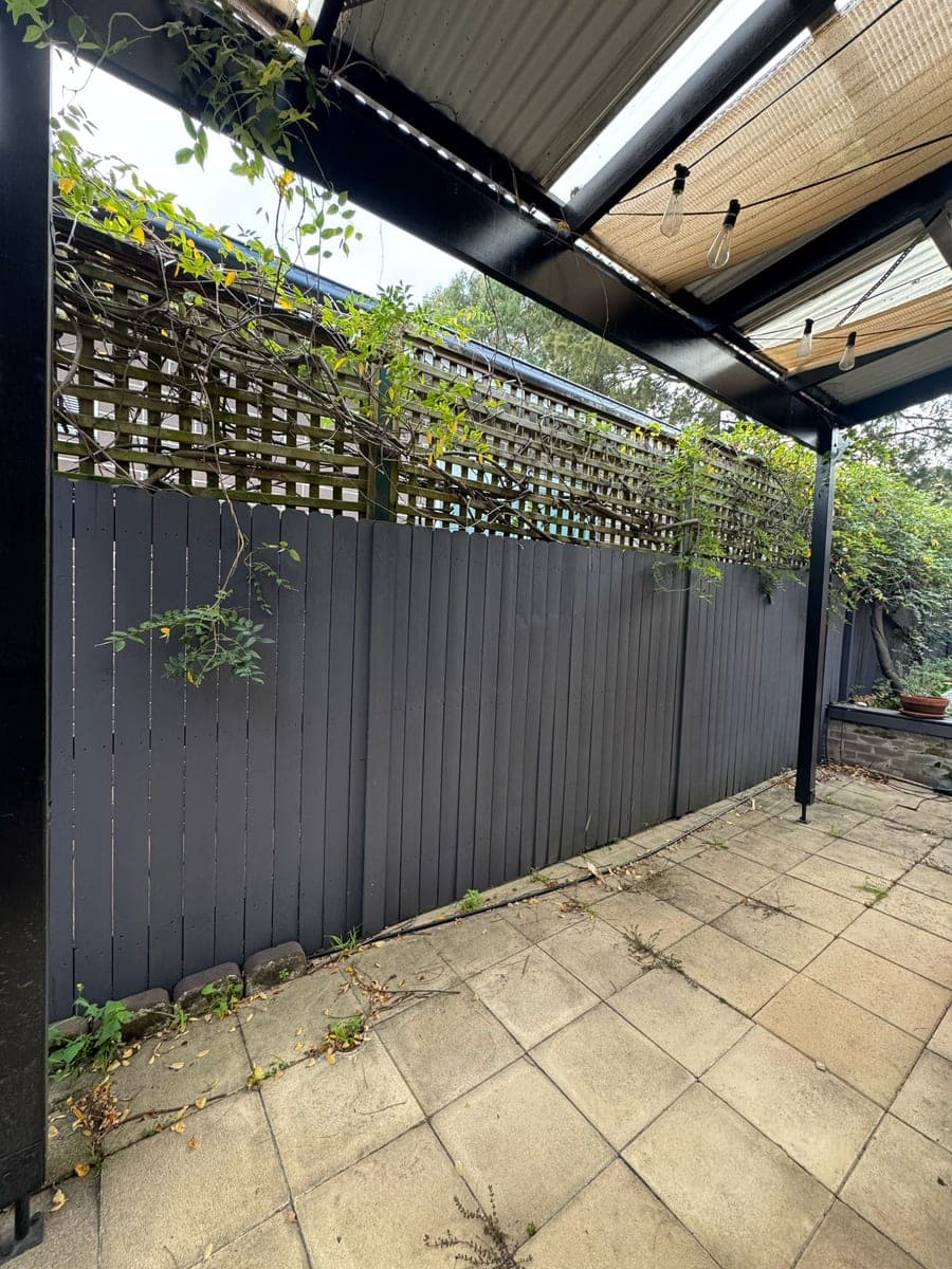 Enmore Backyard Makeover with Merbau Seating