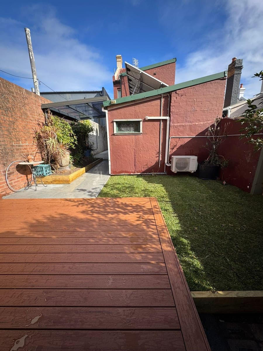 After - Main backyard transformation