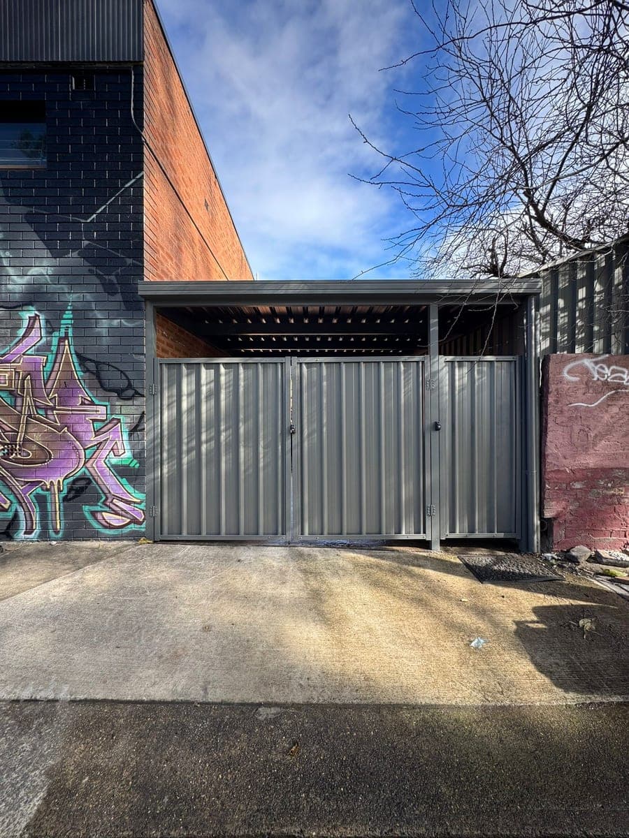 After - Entry gate transformation