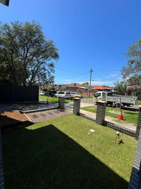 New DNA certified Sir Walter buffalo turf installation showing its lush green appearance