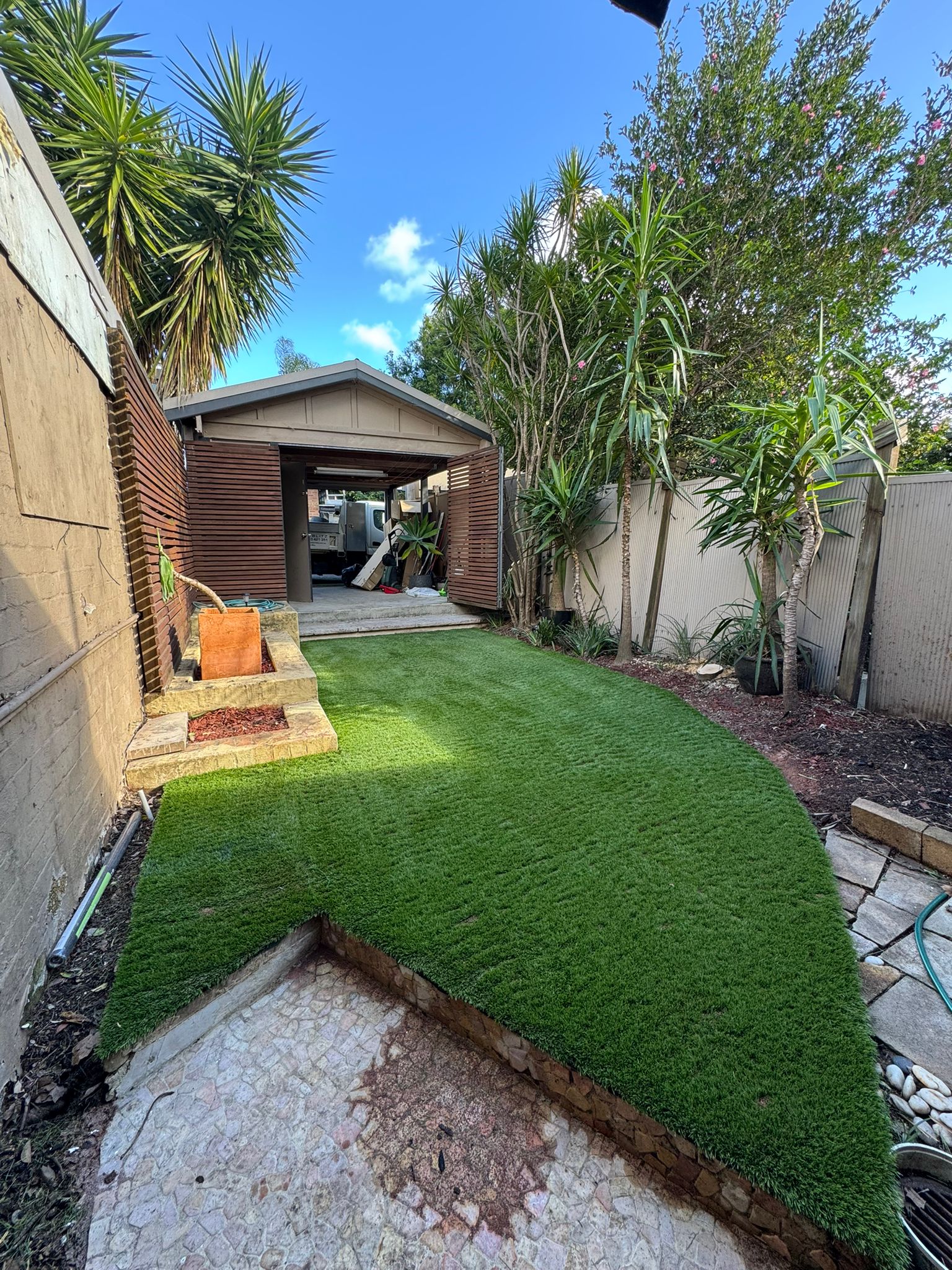 Camperdown Synthetic Turf Installation