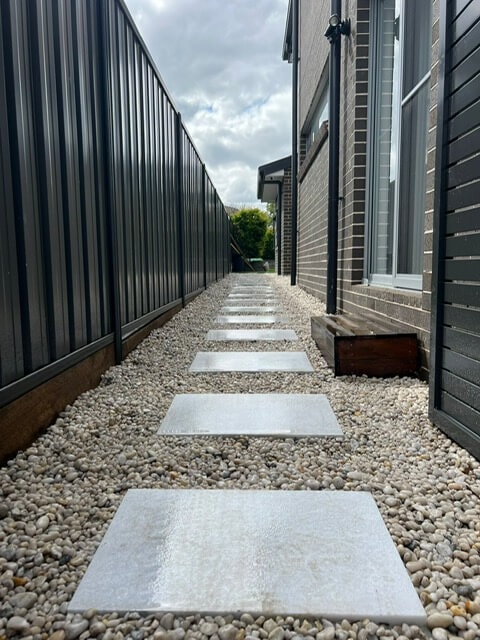 North Ryde Stepping Stones & White Pebbles