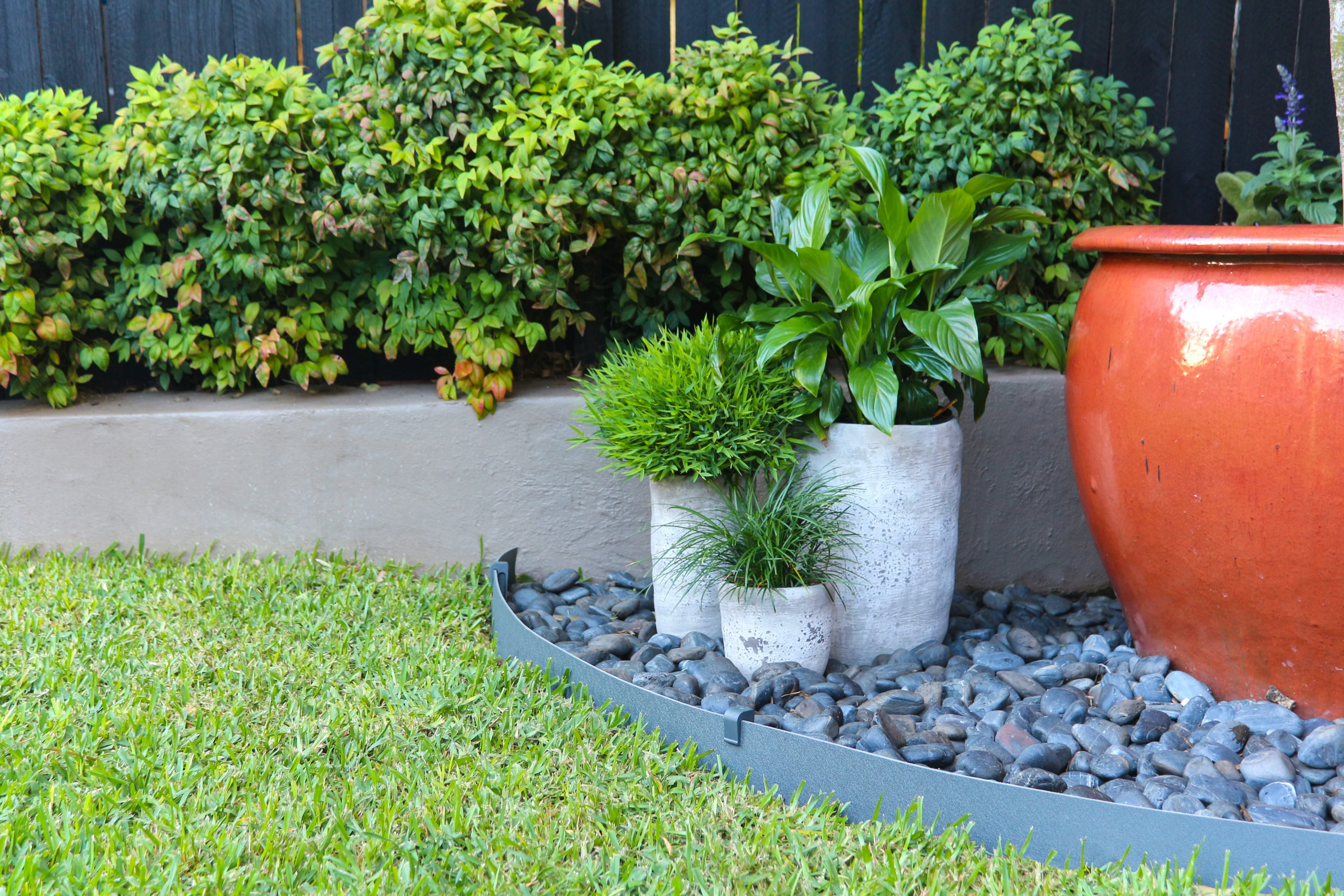 Professional garden edging installation in Sydney's Inner West