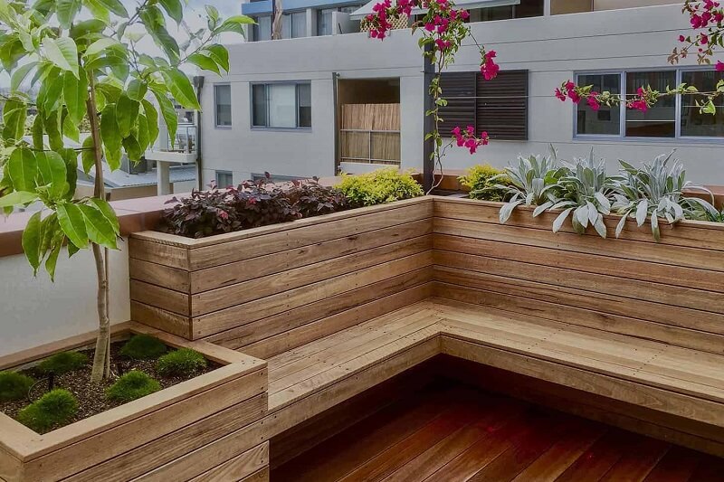 Balcony Planter Boxes in Inner West Sydney