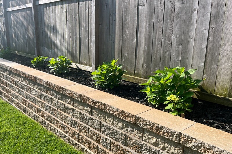 Retaining Wall with Landscaping in Inner West Sydney